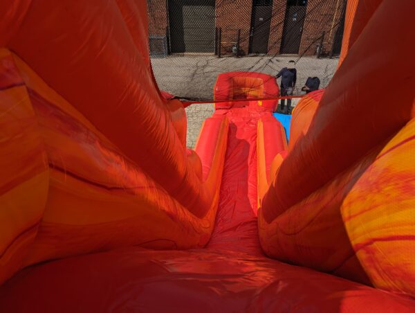 18' Red Marble Slide - Image 8