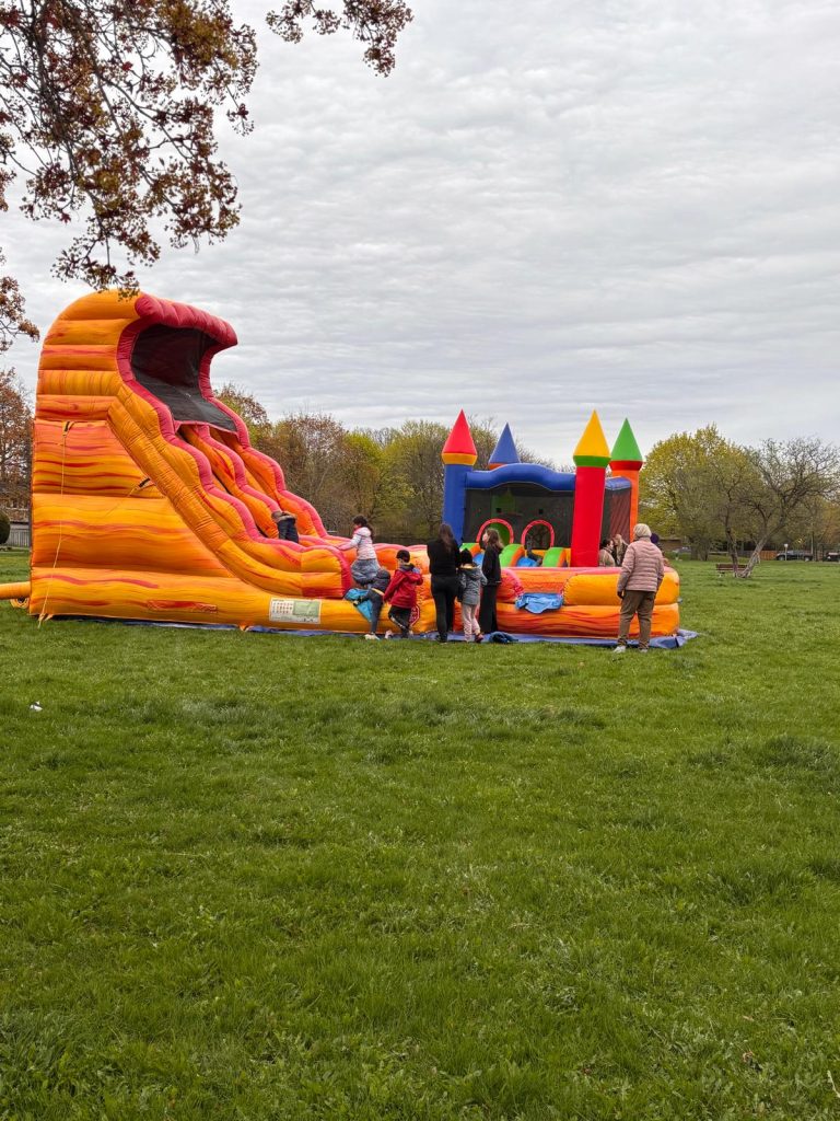 Bouncy Castles installed in Brampton Park